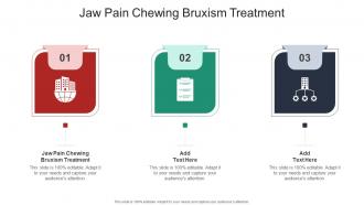 Jaw Pain Chewing Bruxism Treatment In Powerpoint And Google Slides Cpb
