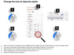 74011515 style circular loop 3 piece powerpoint presentation diagram infographic slide