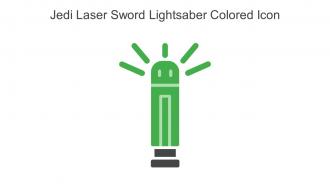 Jedi Laser Sword Lightsaber Colored Icon In Powerpoint Pptx Png And Editable Eps Format