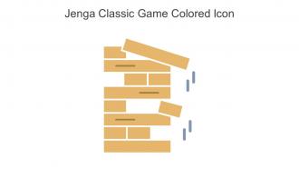 Jenga Classic Game Colored Icon In Powerpoint Pptx Png And Editable Eps Format
