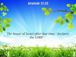 Jeremiah 31 33 the house of israel after powerpoint church sermon