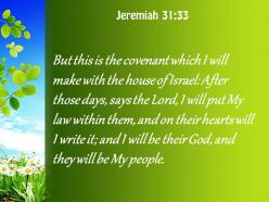Jeremiah 31 33 the house of israel after powerpoint church sermon