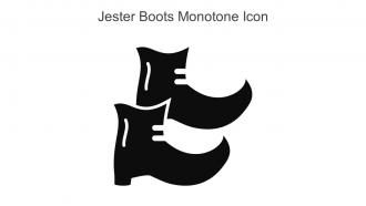 Jester Boots Monotone Icon In Powerpoint Pptx Png And Editable Eps Format