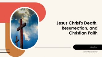 Jesus Christs Death Resurrection And Christian Faith PPT PowerPoint AT