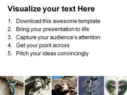 Jesus religion powerpoint backgrounds and templates 0111