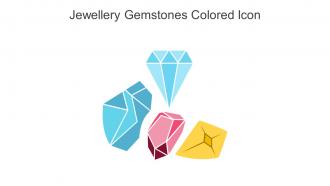 Jewellery Gemstones Colored Icon In Powerpoint Pptx Png And Editable Eps Format