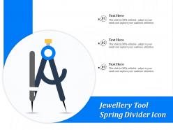 Jewellery Tool Spring Divider Icon