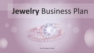 Jewelry Business Plan Powerpoint Presentation Slides BP