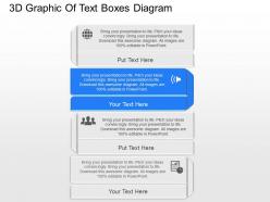 Jg 3d graphic text boxes with icons powerpoint template