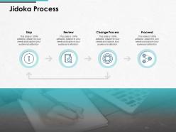 Jidoka process change process proceed ppt powerpoint presentation gallery graphics tutorials