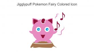 Jigglypuff Pokemon Fairy Colored Icon In Powerpoint Pptx Png And Editable Eps Format