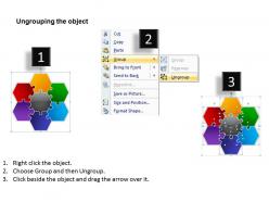 22135301 style division pie-puzzle 6 piece powerpoint template diagram graphic slide