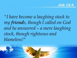 Job 12 4 i have become a laughing stock powerpoint church sermon