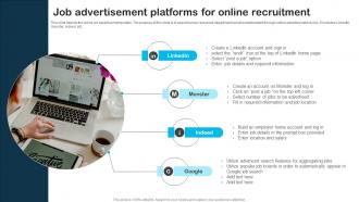 Job Advertisement Platforms For Online Recruitment