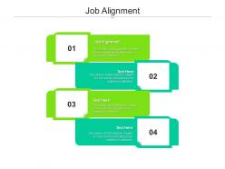 Job alignment ppt powerpoint presentation outline guide cpb