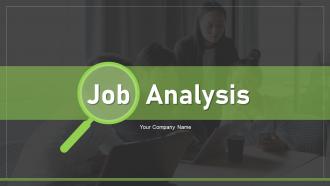Job Analysis Powerpoint PPT Template Bundles