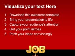 Job business services powerpoint templates and powerpoint backgrounds 0611