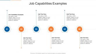Job Capabilities Examples In Powerpoint And Google Slides Cpb