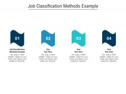 Job classification methods example ppt powerpoint presentation file background designs cpb