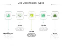 Job classification types ppt powerpoint presentation model topics cpb