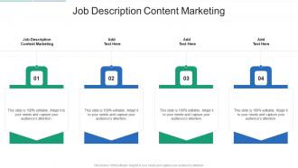 Job Description Content Marketing In Powerpoint And Google Slides Cpb