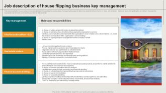 Job Description Of House Flipping Business House Restoration Business Plan BP SS