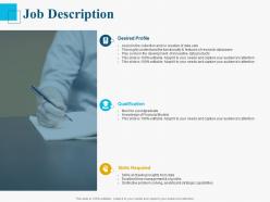 Job description ppt powerpoint presentation slides graphics design