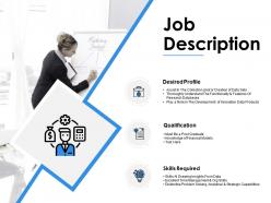 Job description qualification ppt powerpoint presentation pictures gridlines
