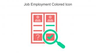 Job Employment Colored Icon In Powerpoint Pptx Png And Editable Eps Format
