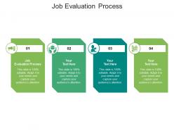 Job evaluation process ppt powerpoint presentation model slides cpb