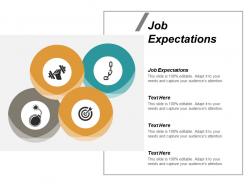 Job expectations ppt powerpoint presentation icon visual aids cpb