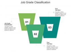 Job grade classification ppt powerpoint presentation icon cpb
