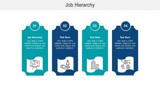 Job hierarchy ppt powerpoint presentation pictures background designs cpb