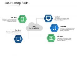 Job hunting skills ppt powerpoint presentation gallery gridlines cpb