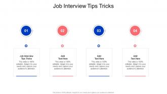 Job Interview Tips Tricks In Powerpoint And Google Slides Cpb