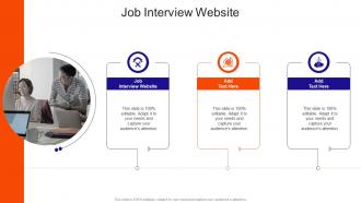 Job Interview Website In Powerpoint And Google Slides Cpb