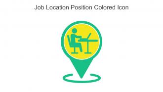 Job Location Position Colored Icon In Powerpoint Pptx Png And Editable Eps Format
