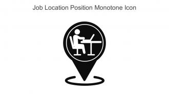 Job Location Position Monotone Icon In Powerpoint Pptx Png And Editable Eps Format