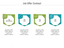 Job offer contract ppt powerpoint presentation slides show cpb