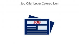 Job Offer Letter Colored Icon In Powerpoint Pptx Png And Editable Eps Format
