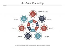 Job order processing ppt powerpoint presentation slides example file cpb