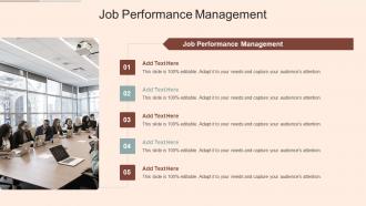 Job Performance Management In Powerpoint And Google Slides Cpb