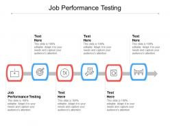 Job performance testing ppt powerpoint presentation summary inspiration cpb