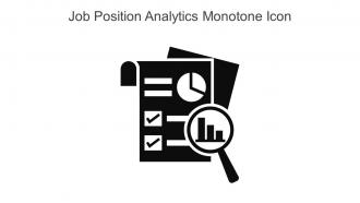 Job Position Analytics Monotone Icon In Powerpoint Pptx Png And Editable Eps Format