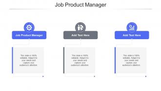 Job Product Manager In Powerpoint And Google Slides Cpb