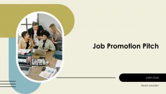 Job Promotion Pitch PPT Designs ACP