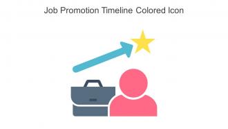 Job Promotion Timeline Colored Icon In Powerpoint Pptx Png And Editable Eps Format