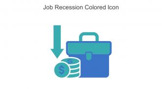 Job Recession Colored Icon In Powerpoint Pptx Png And Editable Eps Format