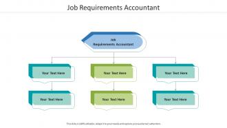 Job requirements accountant ppt powerpoint presentation pictures example cpb