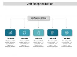 Job responsibilities ppt powerpoint presentation summary guide cpb